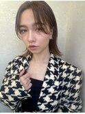 スタイリング簡単なお洒落外はねボブ