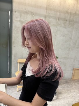 ソルトウォーター(SALT WATER) ピンクカラー　ホワイトピンク