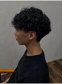 マッシュ　プードルパーマ