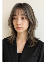 ヘアーディープ(hair deep)&nbsp;レイヤー×ハイライトonカラー（ダブルカラー）