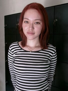 ヘアー アイス ルーチェ(HAIR ICI LUCE) ブリーチ無しダブルカラー/ボルドー/バーガンディ/ワインレッド