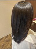ミディアムヘア/暗めカラー/グランマッシュ/千葉/千葉駅
