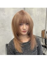 ニコ シモノセキ(NIKO Shimonoseki)&nbsp;ハッシュカット／ミルクティー