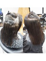 ヘアテリア リュウ 大塚(hair teria ryu) 縮毛矯正/髪質改善縮毛矯正/前髪縮毛矯正/表面ハーフ矯正