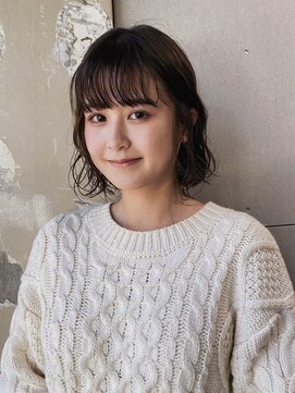 キルトプラスリム(Qilt+LIM) 大きめカールのボブパーマ