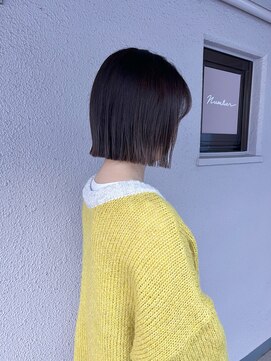 ナンバー 六本松(Number) 【z大人可愛いぷつっとボブ】Kyoka