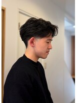 ブラウン バイ イフ 福島(BROWN by if) 爽やかなショートセンターパート