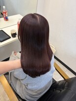 ファイブ ノーヴル カラット(5 Noble ct.)&nbsp;町田/髪質改善/ピンクラベンダー/ブリーチなし/前髪カット
