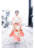 十三詣り/成人式/着物ヘア/七五三/七五三ヘア/振袖/　YU