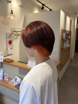 ハチマルハチ ナル 登戸店(808 nalu) ハイライト×インナーカラー