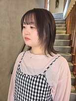 ヴィサージュメゾン(VISAGE maison)&nbsp;ナチュラルレイヤーボブ×シアーブラウン