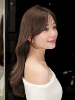 ヴィヴィッド オモテサンドウ(ViViD omotesando)&nbsp;仕事中も可愛いゆるっと巻き髪レイヤー/マロングレージュ