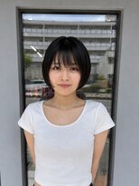 ロクス(LOUCS)&nbsp;黒髪ショートボブ