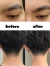 【タイパ最強】カット＋眉毛ワックス＋うなじ脱毛［men's］