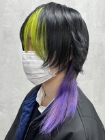Voyage Nike 池袋【ケアブリーチ/ダブルカラー/インナーカラー/髪質改善】&nbsp;推しカラー/概念カラー/2434/ヒーロー