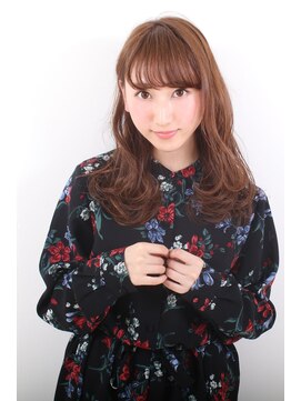 コラボ(hair design co.llabo) 大きめカールパーマ