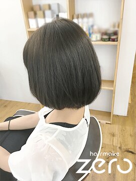 ヘアメイクゼロ 坂戸駅前店(hairmake zero) アデイクシーカラー　グレーパール