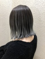 エイト 福岡天神店(EIGHT fukuoka)&nbsp;【EIGHT福岡】nabe_short_バレイヤージュブルージュシルバー