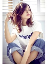 ファイブボックスヘアー 広島(five vox hair) 外国人風ベージュロング