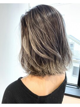 エイクス ヘア デザイン×美髪クリニック 千葉(AQs hair design) 筋感グラデーション【AQs松尾和樹】