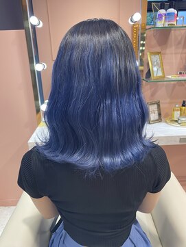 シェリエ(Cherie) ネイビーブルー/ダークブルー/ブルーブラック/トーンダウン