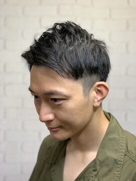 ヒロギンザ 銀座一丁目店(HIRO GINZA) 王道ツーブロックスタイル