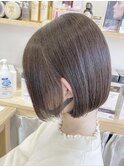 小顔ミニボブ