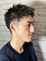 銀座マツナガ 新宿野村ビル店&nbsp;メンズツーブロック刈り上げアップバング