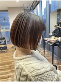 楽ちんボブ/ショートボブ/乾かすだけ/プツッとボブ