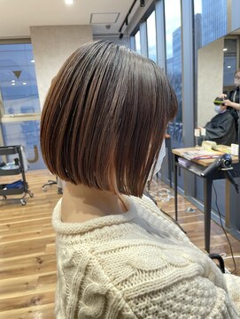 マウ(mau) 楽ちんボブ/ショートボブ/乾かすだけ/プツッとボブ