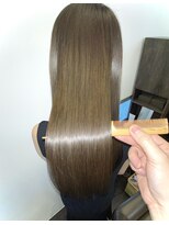 アールサロンプラスキャスパ 自由が丘(Rrsalon+CASPA)&nbsp;【髪質改善】HASヒト幹細胞水素Tr×艶カラーオリーブグレージュ