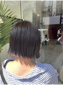 ヌーディーカラー/小顔ひし形/髪質改善/簡単スタイリング
