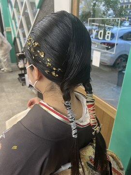 ノトスヘアー(Notos hair) 早朝受付中！七五三や成人式アレンジアップ【ヘア担当店長】