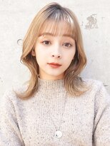 ラフィス ヘアールーチェ 樟葉店(La fith hair luce)&nbsp;【La fith】ブロンドベージュ×くびれヘア