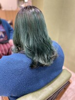 ジプソ(Gypso Hair salon) 【 ターコイズカラー 】