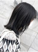【1ミリにこだわるカット】/切りっぱなしミディアム