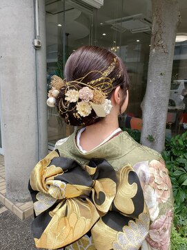 ヘアーズ 本店(HAIRZ) 《HAIRZ》一原☆成人式スタイル！