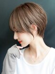 ショートカット×ひし形ショートボブ×前髪あり20代30代40代 s03