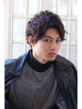 アナ ラーナ(Anna Lanna) メンズカット×アップバング*森本ひろか*