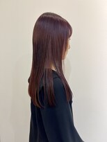 ジュエ ヘアー デザイン(Jue hair design) ブリーチなし。秋におすすめさつまいもカラー