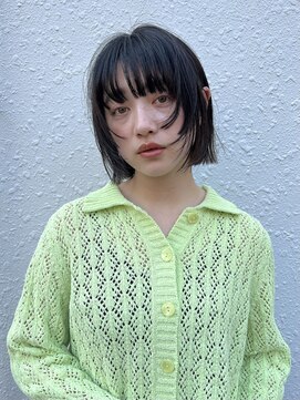 パークレーン アイス イヴェン(park lane ICI yeven) ボブ　顔まわりレイヤー　　　YUKI