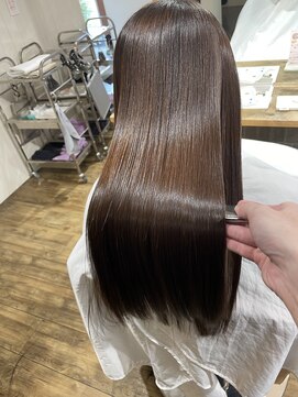 ラミール 学園店(lamiell) 髪質改善/スーパーロング/髪質改善トリートメント/艶髪