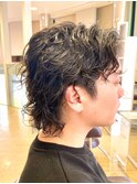 カット メンズパーマ