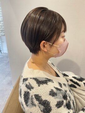 アムアム(amu_amu) 透明感抜群外国人風カラー★カット＋イルミナカラー＋うる艶TR