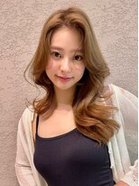 ロンド アンブル 四条烏丸(Lond ambre) イメチェンヘアスタイル/こなれミディ/レイヤー/韓国/前髪