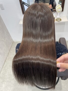 ラナ(Lana) 【Lana】艶美髪アッシュベージュ　艶髪　髪質改善カラー