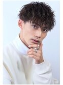 ツイストスパイラル刈り上げマッシュ