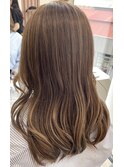 髪質改善カラー×ハイライト