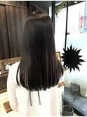 ★似合わせカットグレーベージュ髪質改善インナーカラー前髪