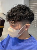 スペインカールメンズ外国人風パーマ